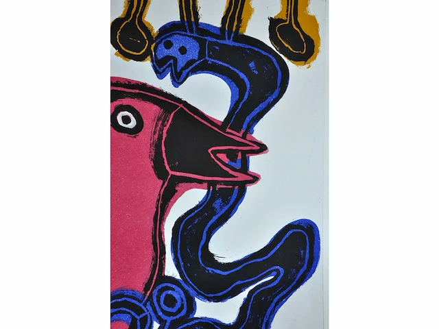 Guillaume corneille (1922 – 2010) - zeer groot - afbeelding 10 van  11