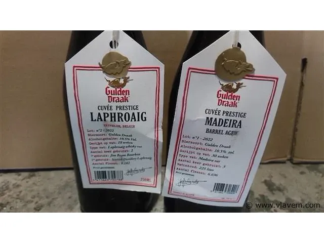 Gulden draak laphroaig & madeira 75cl 2 flessen - afbeelding 2 van  7