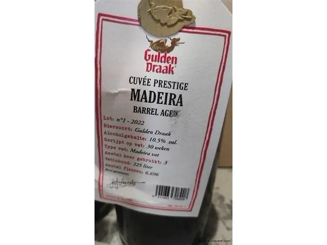 Gulden draak laphroaig & madeira 75cl 2 flessen - afbeelding 4 van  7