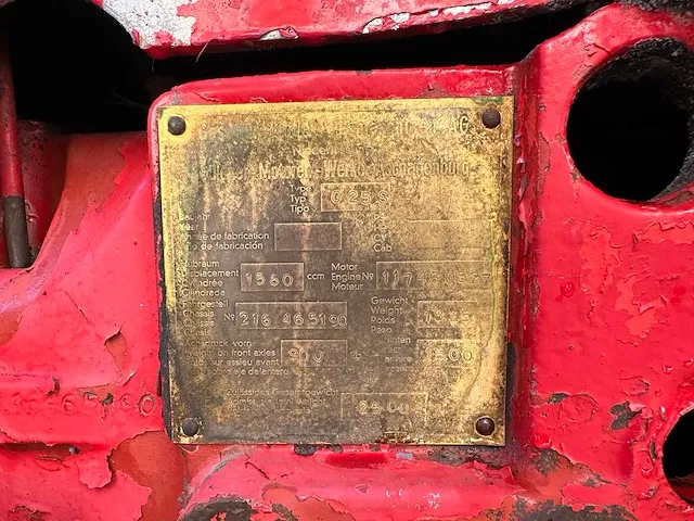 Guldner - g25s - oldtimer tractor - afbeelding 18 van  28
