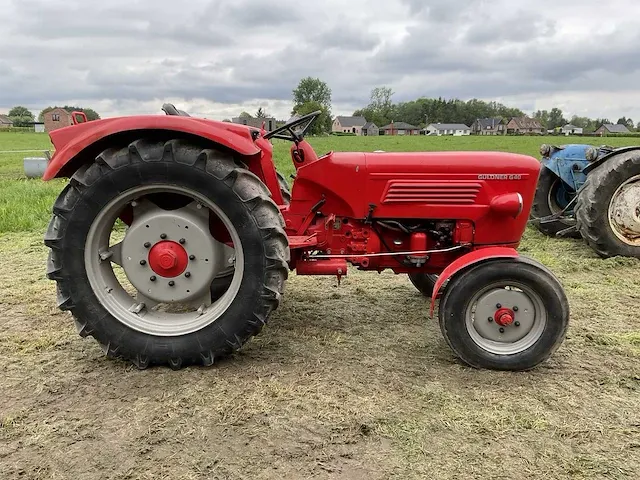 Guldner g40 oldtimer tractor - afbeelding 8 van  13