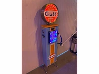 Gulf - benzinepomp kast - decor object - afbeelding 4 van  5