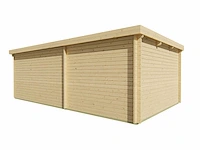 Gunnar - tuinhuis 44mm 7250x4000x2360mm onbehandeld - afbeelding 4 van  5