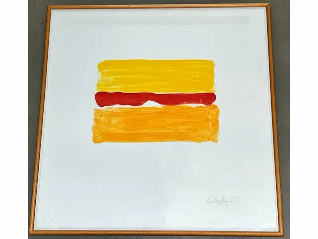 Günther uecker (1930 wendorf) lage instelprijs - afbeelding 1 van  4