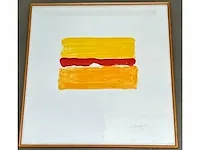 Günther uecker (1930 wendorf) lage instelprijs - afbeelding 1 van  4