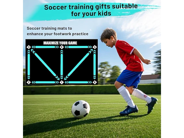 Guvixumi voetbal training mat - afbeelding 4 van  4