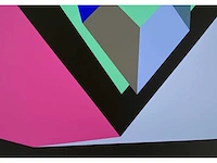Guy vandenbranden - geometrisch abstracte copmpositie - zeefdruk - afbeelding 6 van  6