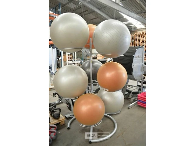 Gymball ballen &- fitnessbal houder - afbeelding 2 van  3