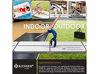 Gymmat 4m airtrack opblaasbare fitnessmat|yogamat, tuimelmat, trainingsmat, sportmat - afbeelding 2 van  8