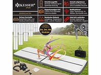 Gymmat 4m airtrack opblaasbare fitnessmat|yogamat, tuimelmat, trainingsmat, sportmat - afbeelding 8 van  8