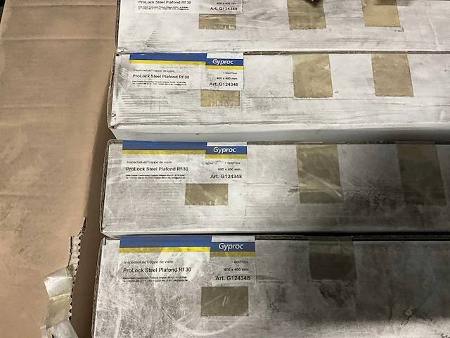 Gyproc diverse bouwmaterialen inspectie luiken partij 1 2 paletten - afbeelding 4 van  7