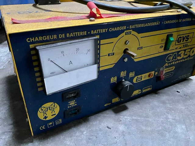 Gys ca350 acculader - afbeelding 3 van  6