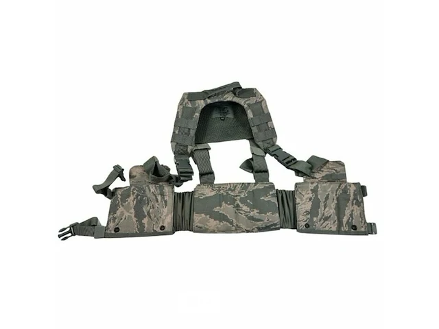 H-gear gen 3 usaf tactical fighting load carrier harness, molle ii modular, abu camo - afbeelding 3 van  4