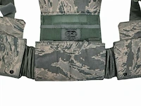 H-gear gen 3 usaf tactical fighting load carrier harness, molle ii modular, abu camo - afbeelding 4 van  4