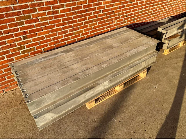 H-profielen gegalvaniseerd 200cm (17x) - afbeelding 1 van  3