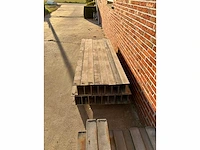 H-profielen gegalvaniseerd 200cm (17x) - afbeelding 2 van  3