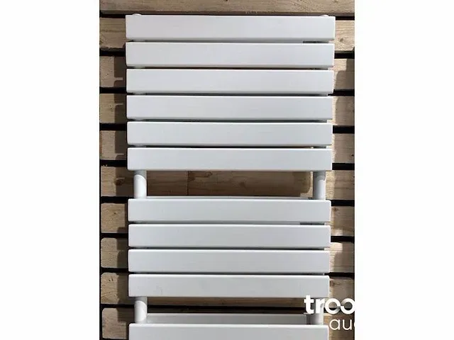 H1760xb600 dubbele badkamerradiator mat wit - farko - afbeelding 1 van  3