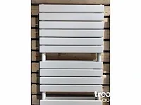 H1760xb600 dubbele badkamerradiator mat wit - farko - afbeelding 1 van  3