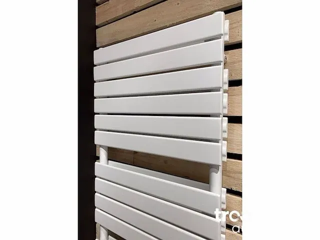 H1760xb600 dubbele badkamerradiator mat wit - farko - afbeelding 2 van  3