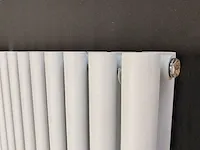 H1800xb480 dubbele design radiator rondo mat wit - afbeelding 2 van  4