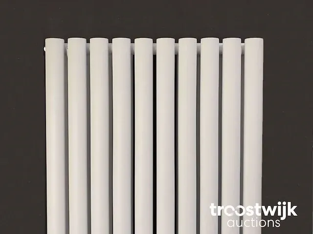 H1800xb600 dubbele design radiator rondo mat wit - afbeelding 2 van  2