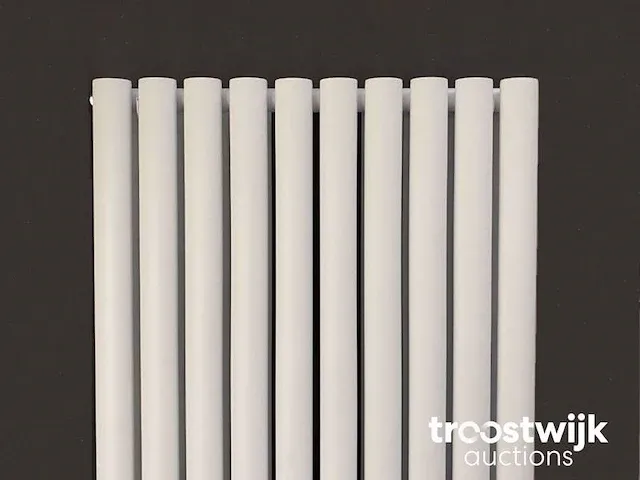 H1800xb600 dubbele design radiator rondo mat wit - afbeelding 2 van  2