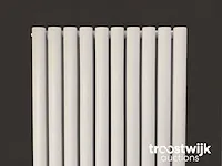 H1800xb600 dubbele design radiator rondo mat wit - afbeelding 2 van  2