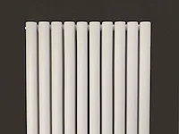 H1800xb600 dubbele design radiator rondo mat wit - afbeelding 2 van  2