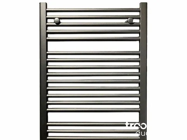 H1800xb600 handdoekradiator mat zwart - linteo - afbeelding 2 van  3