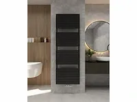 H1800xb600 mat zwart handdoekradiator vero
