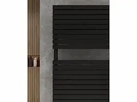 H1800xb600 mat zwart handdoekradiator vero - afbeelding 4 van  4