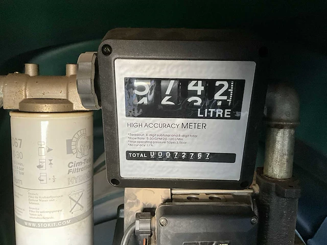 H2500dd brandstof opslagtank - afbeelding 4 van  6