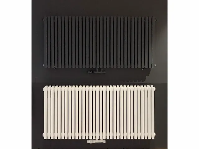 H900xb900 horizontaale designradiator mat wit - afbeelding 3 van  3