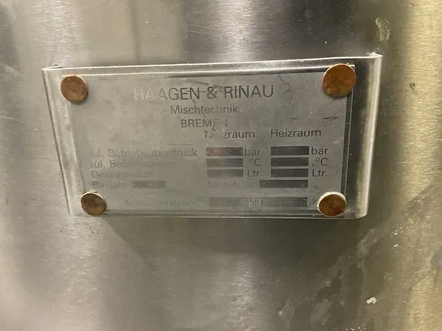 Haagen & rinau unimix rvs warme menginstallatie - afbeelding 7 van  18