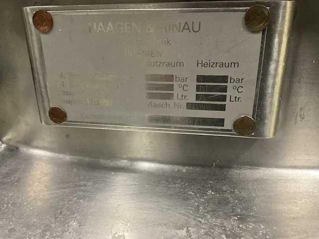 Haagen & rinau unimix rvs warme menginstallatie - afbeelding 8 van  18