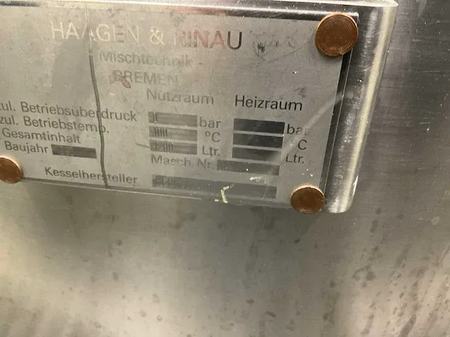 Haagen & rinau unimix rvs warme menginstallatie - afbeelding 10 van  18