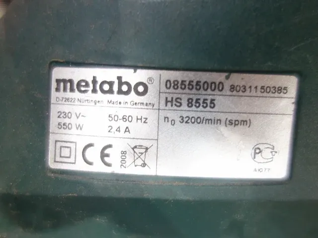 Haagschaar metabo - afbeelding 4 van  4