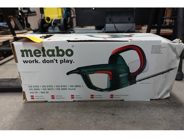 Haagschaar metabo - afbeelding 2 van  2