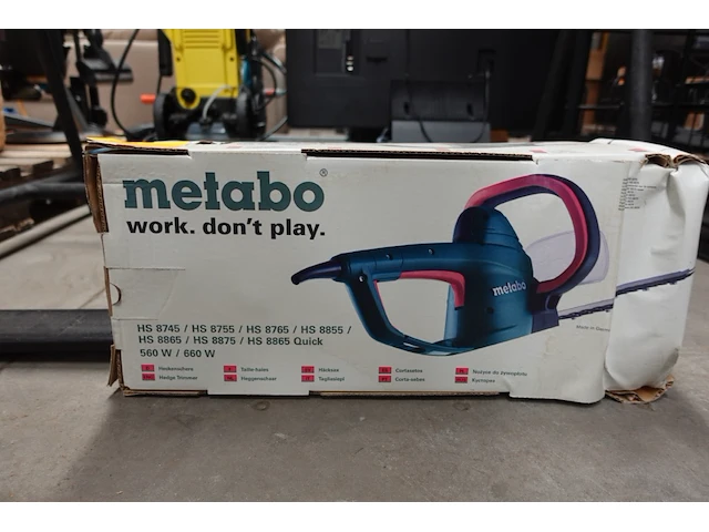 Haagschaar metabo - afbeelding 2 van  2
