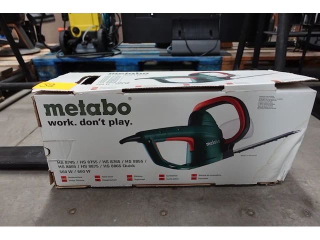 Haagschaar metabo - afbeelding 2 van  2