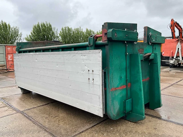 Haakarm container met milieu kleppen multikap afzetcontainer - afbeelding 12 van  14