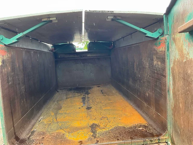 Haakarm container met milieu kleppen multikap afzetcontainer - afbeelding 3 van  13