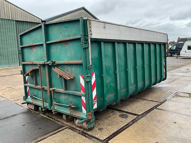 Haakarm container met milieu kleppen multikap afzetcontainer - afbeelding 9 van  13