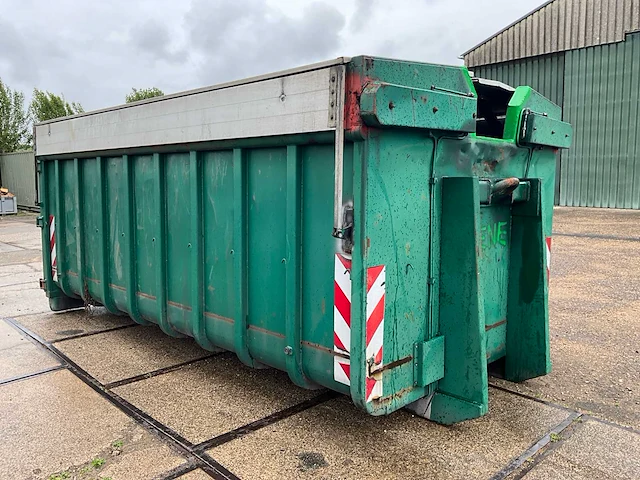 Haakarm container met milieu kleppen multikap afzetcontainer - afbeelding 11 van  13