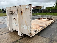 Haakarm plateau container laadvloer flat haak kabelsysteem - afbeelding 1 van  15
