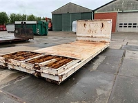 Haakarm plateau container laadvloer flat haak kabelsysteem - afbeelding 11 van  15