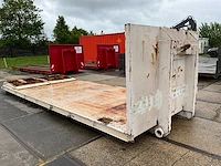 Haakarm plateau container laadvloer flat haak kabelsysteem - afbeelding 13 van  15