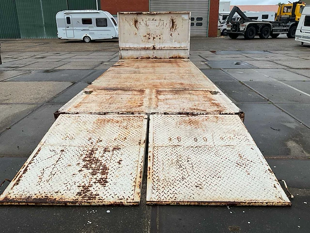 Haakarm plateau container laadvloer flat haak kabelsysteem - afbeelding 15 van  15