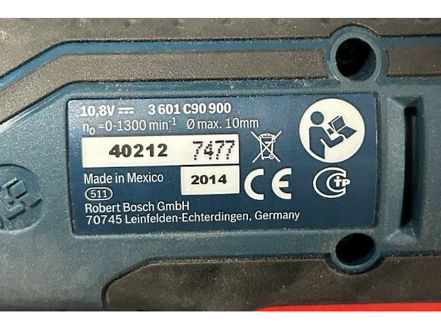 Haakse boormachine bosch - afbeelding 5 van  6