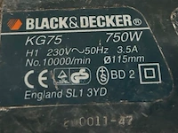 Haakse slijper black and decker - afbeelding 3 van  3